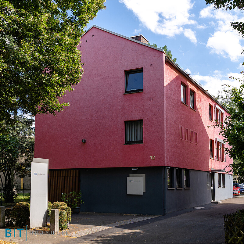 Foto des Bürohauses der BIT in Heilbronn.